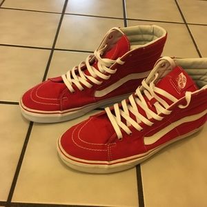 Red Sk8 High Vans